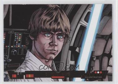 2013 Topps Star Wars Illustrated: A New Hope - [Base] - Bronze Foil #69 - Feeling The Force
