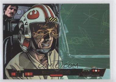 2013 Topps Star Wars Illustrated: A New Hope - [Base] - Bronze Foil #90 - Acing the Simulation