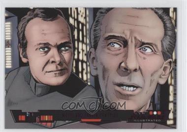 2013 Topps Star Wars Illustrated: A New Hope - [Base] - Purple Foil #65 - Motti And Tarkin Conspire