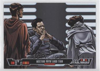 2013 Topps Star Wars Illustrated: A New Hope - [Base] #12 - Meeting With Lord Tion