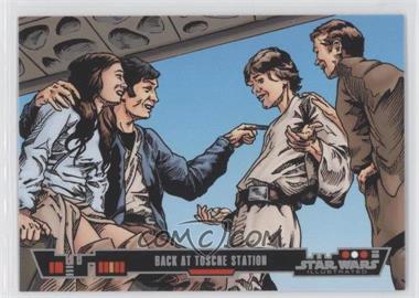 2013 Topps Star Wars Illustrated: A New Hope - [Base] #2 - Back At Tosche Station