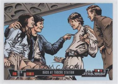 2013 Topps Star Wars Illustrated: A New Hope - [Base] #2 - Back At Tosche Station