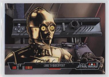 2013 Topps Star Wars Illustrated: A New Hope - [Base] #38 - Luke's Discovery
