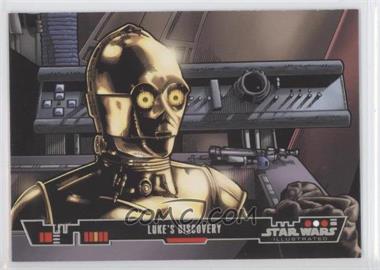 2013 Topps Star Wars Illustrated: A New Hope - [Base] #38 - Luke's Discovery