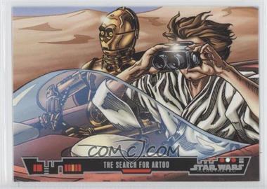 2013 Topps Star Wars Illustrated: A New Hope - [Base] #42 - The search for Artoo