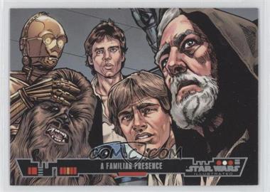 2013 Topps Star Wars Illustrated: A New Hope - [Base] #73 - A Familiar Presence