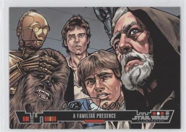2013 Topps Star Wars Illustrated: A New Hope - [Base] #73 - A Familiar Presence
