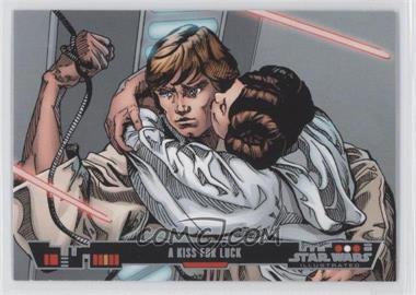 2013 Topps Star Wars Illustrated: A New Hope - [Base] #82 - A Kiss For Luck