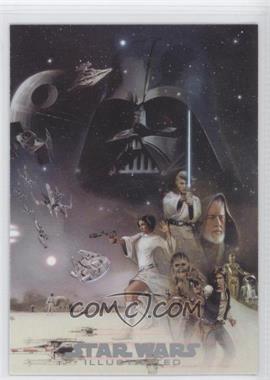 2013 Topps Star Wars Illustrated: A New Hope - Movie Poster One-Sheet Reimagined #MP-6 - Brian Rood