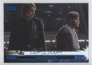 2013 Topps Star Wars Jedi Legacy - [Base] - Blue #19A - Truncated Trial (Anakin Skywalker)