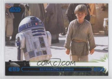 2013 Topps Star Wars Jedi Legacy - [Base] - Blue #5A - Befriending a Droid (Anakin Skywalker)