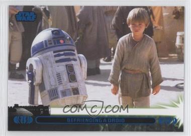 2013 Topps Star Wars Jedi Legacy - [Base] - Blue #5A - Befriending a Droid (Anakin Skywalker)