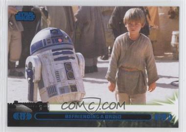 2013 Topps Star Wars Jedi Legacy - [Base] - Blue #5A - Befriending a Droid (Anakin Skywalker)