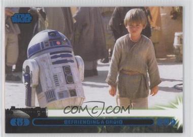 2013 Topps Star Wars Jedi Legacy - [Base] - Blue #5A - Befriending a Droid (Anakin Skywalker)