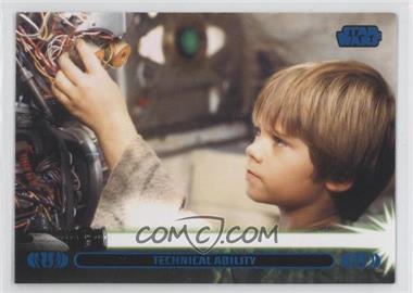 2013 Topps Star Wars Jedi Legacy - [Base] - Blue #7A - Technical Ability (Anakin Skywalker)
