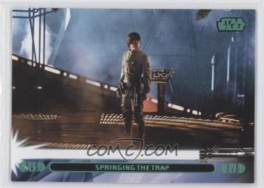 2013 Topps Star Wars Jedi Legacy - [Base] - Green #26A - Springing the Trap (Anakin Skywalker)