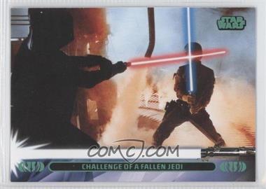 2013 Topps Star Wars Jedi Legacy - [Base] - Green #28L - Challenge of a Fallen Jedi (Luke Skywalker)
