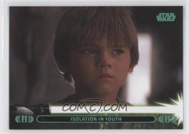 2013 Topps Star Wars Jedi Legacy - [Base] - Green #4A - Isolation in Youth (Anakin Skywalker)