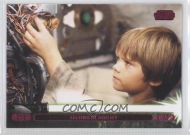 2013 Topps Star Wars Jedi Legacy - [Base] - Magenta #7A - Technical Ability (Anakin Skywalker)