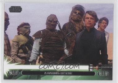 2013 Topps Star Wars Jedi Legacy - [Base] #32L - A Daring Rescue (Luke Skywalker)