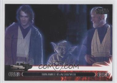 2013 Topps Star Wars Jedi Legacy - [Base] #45A - Balance is Achieved (Anakin Skywalker)