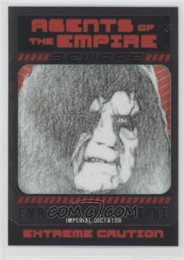 2014 Topps Star Wars Chrome Perspectives - Agents of the Empire Posters #1 - Emperor Palpatine