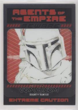 2014 Topps Star Wars Chrome Perspectives - Agents of the Empire Posters #4 - Boba Fett