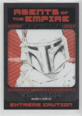 2014 Topps Star Wars Chrome Perspectives - Agents of the Empire Posters #4 - Boba Fett