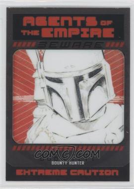 2014 Topps Star Wars Chrome Perspectives - Agents of the Empire Posters #4 - Boba Fett