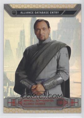 2014 Topps Star Wars Chrome Perspectives - [Base] - Gold Refractor #15R - Bail Organa /50