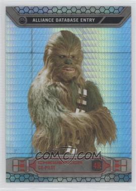 2014 Topps Star Wars Chrome Perspectives - [Base] - Prism Refractor #4R - Chewbacca /199