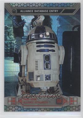 2014 Topps Star Wars Chrome Perspectives - [Base] - Prism Refractor #6R - R2-D2 /199