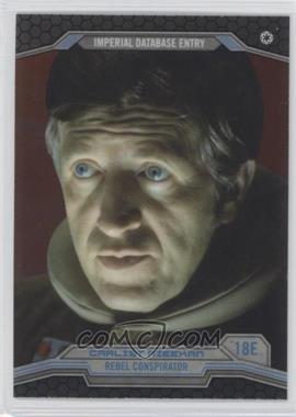 2014 Topps Star Wars Chrome Perspectives - [Base] #18E - Carlist Rieekan