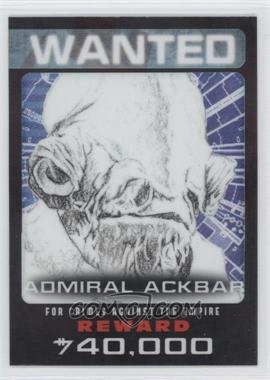 2014 Topps Star Wars Chrome Perspectives - Empire Priority Targets #5 - Admiral Ackbar