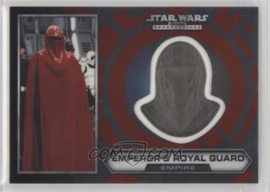 2014 Topps Star Wars Chrome Perspectives - Helmet Medallion - Silver #29 - Emperor's Royal Guard