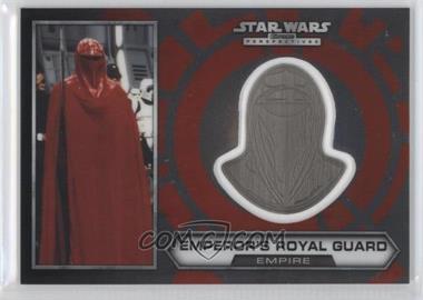 2014 Topps Star Wars Chrome Perspectives - Helmet Medallion - Silver #29 - Emperor's Royal Guard