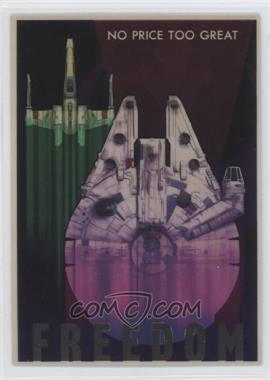 2014 Topps Star Wars Chrome Perspectives - Rebel Propaganda #4 - No Price Too Great