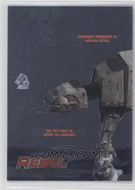 2014 Topps Star Wars Chrome Perspectives - Rebel Training #1 - AT-AT