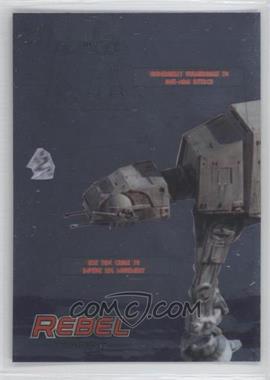 2014 Topps Star Wars Chrome Perspectives - Rebel Training #1 - AT-AT