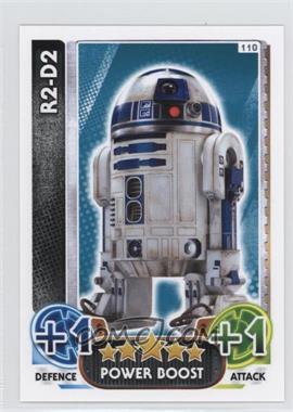 2015-16 Topps Star Wars: Force Attax Trading Card Game - [Base] #110 - R2-D2