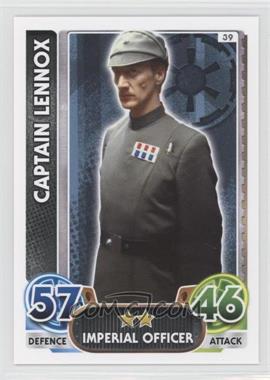 2015-16 Topps Star Wars: Force Attax Trading Card Game - [Base] #39 - Captain Lennox