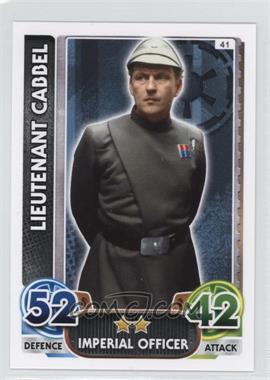 2015-16 Topps Star Wars: Force Attax Trading Card Game - [Base] #41 - Lieutenant Cabbel