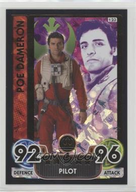 2015-16 Topps Star Wars: Force Attax Trading Card Game - Extra #123 - Poe Dameron