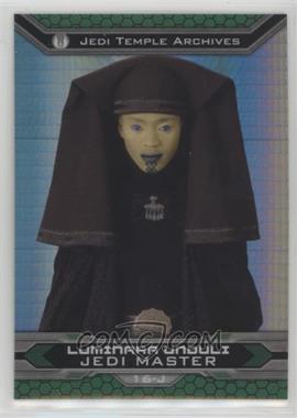 2015 Topps Star Wars Chrome Perspectives: Jedi vs. Sith - [Base] - Prism Refractor #16-J - Luminara Unduli /199