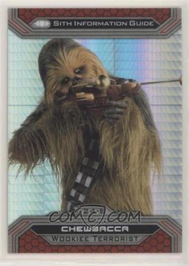 2015 Topps Star Wars Chrome Perspectives: Jedi vs. Sith - [Base] - Prism Refractor #24-S - Chewbacca /199