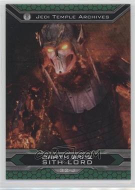 2015 Topps Star Wars Chrome Perspectives: Jedi vs. Sith - [Base] - Prism Refractor #32-J - Darth Bane /199