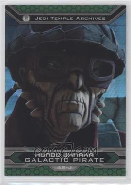 2015 Topps Star Wars Chrome Perspectives: Jedi vs. Sith - [Base] - Prism Refractor #48-J - Hondo Ohnaka /199