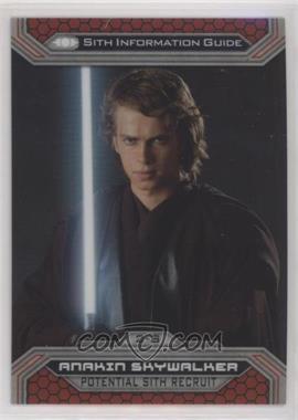 2015 Topps Star Wars Chrome Perspectives: Jedi vs. Sith - [Base] - Refractor #2-S - Anakin Skywalker