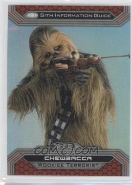 2015 Topps Star Wars Chrome Perspectives: Jedi vs. Sith - [Base] - Refractor #24-S - Chewbacca