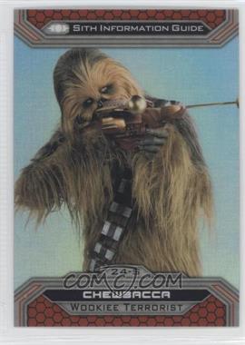 2015 Topps Star Wars Chrome Perspectives: Jedi vs. Sith - [Base] - Refractor #24-S - Chewbacca